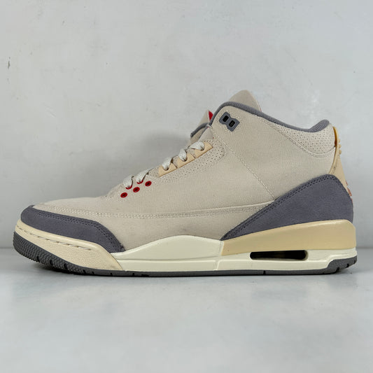 DH7139 100 Jordan 3 Retro Muslin [USED] - 10.5 M (Used)