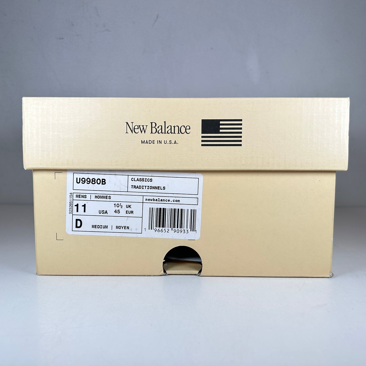 U998OB New Balance 998 MiUSA Teddy Santis Orange Royal [USED] - 11 M (VNDS)