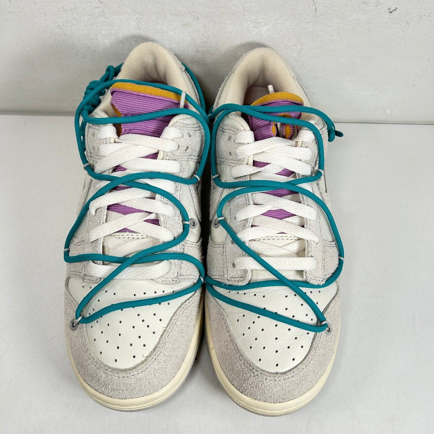 DJ0950 107 Nike Dunk Low Off-White Lot 36 [USED] - 8.5 M (Used)