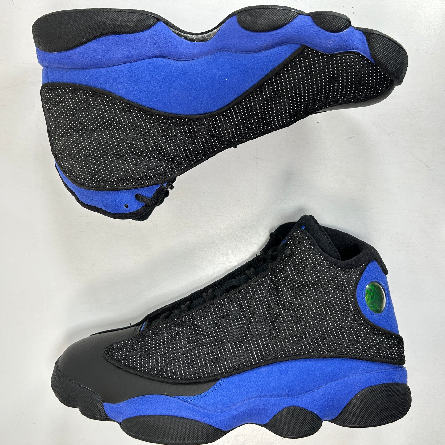 414571 040 Jordan 13 Retro Black Hyper Royal [USED] - 7 M (Used)