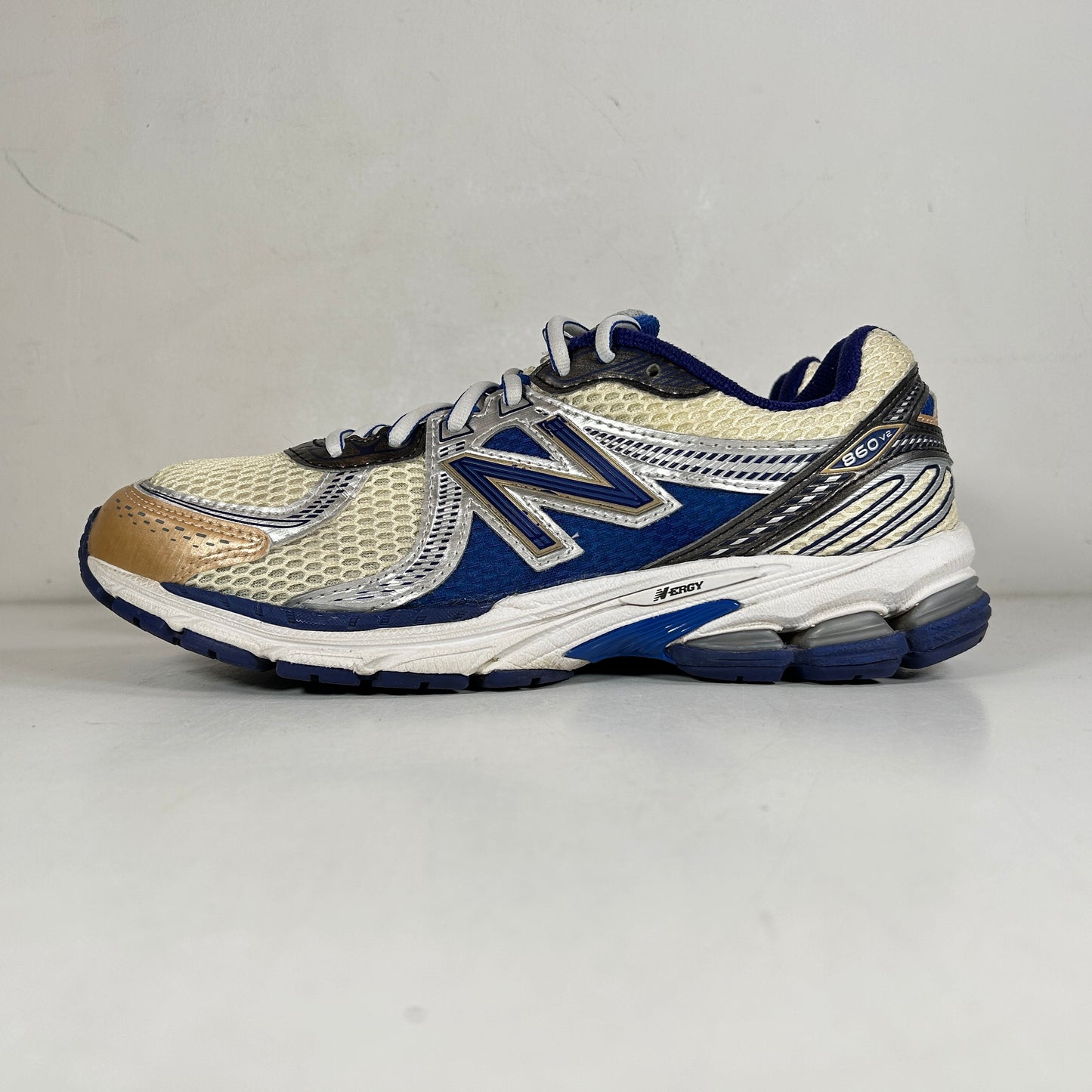 ML860AM2 New Balance 860v2 Aime Leon Dore Blue [USED] - 8.5 M (Used) (No Box)