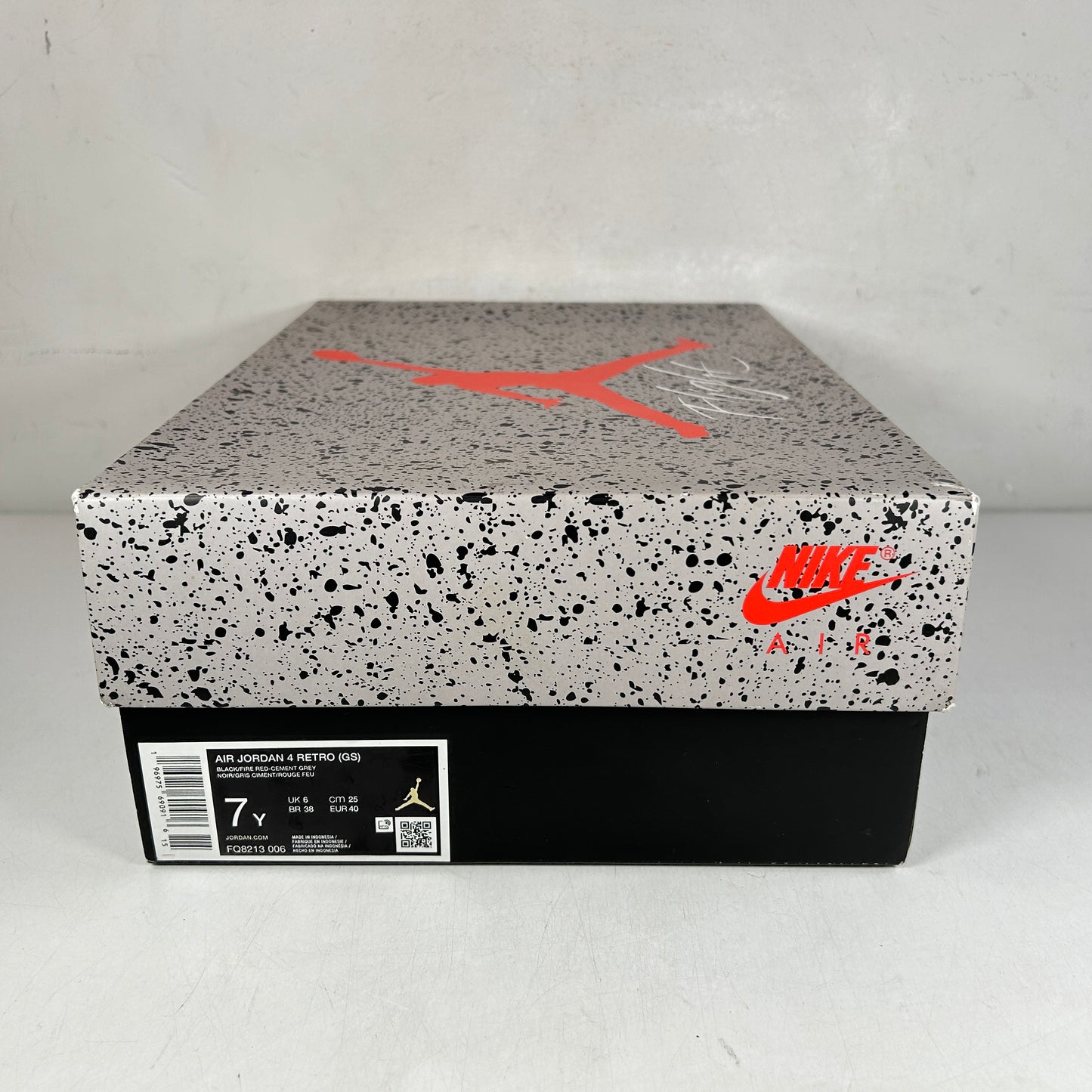 FQ8213 006 Jordan 4 Retro Bred Reimagined (GS) [USED] - 7 Y (Used2)