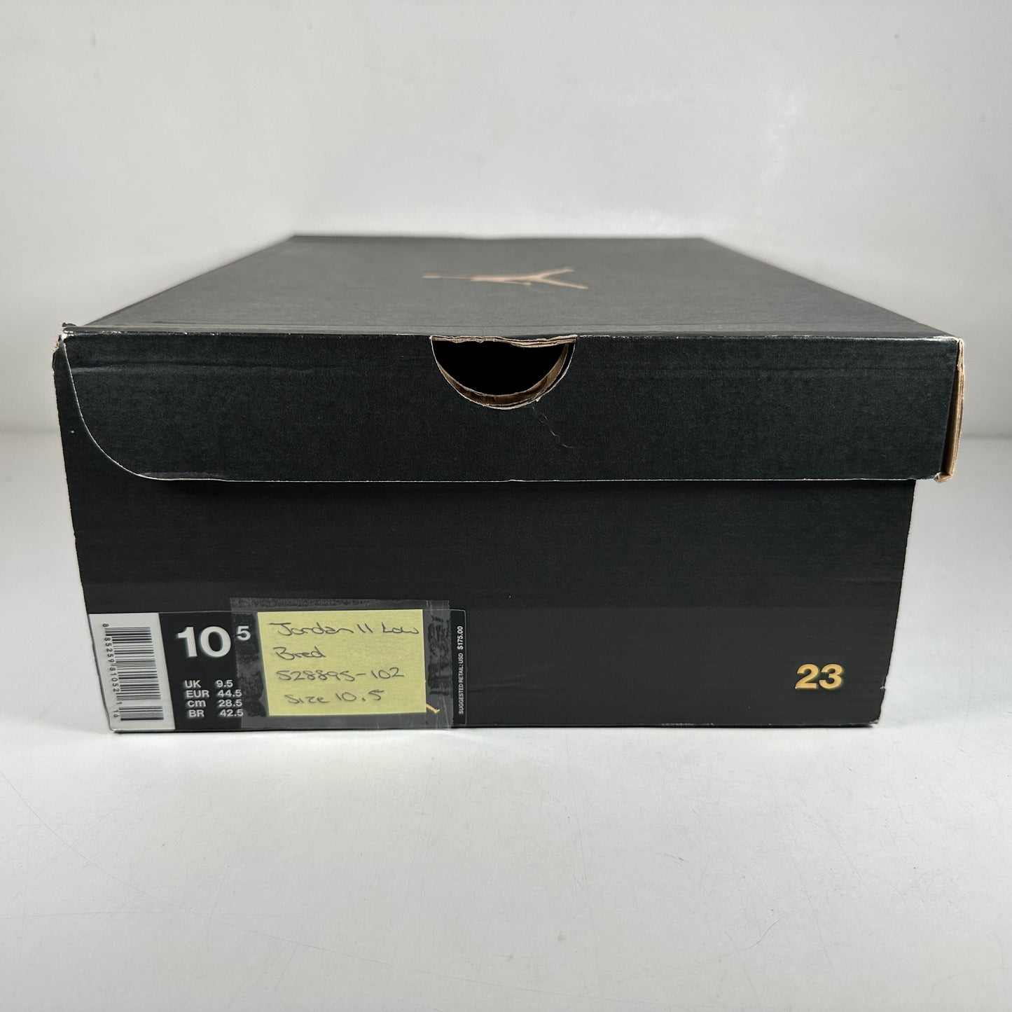 528895 012 Jordan 11 Retro Low Bred [USED] - 10.5 M (Used) (Replace Box)