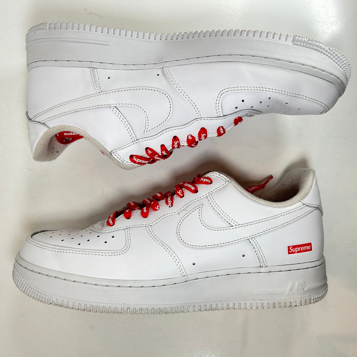 CU9225 100 AF1 Low Supreme White [USED] - 11 M (Used)