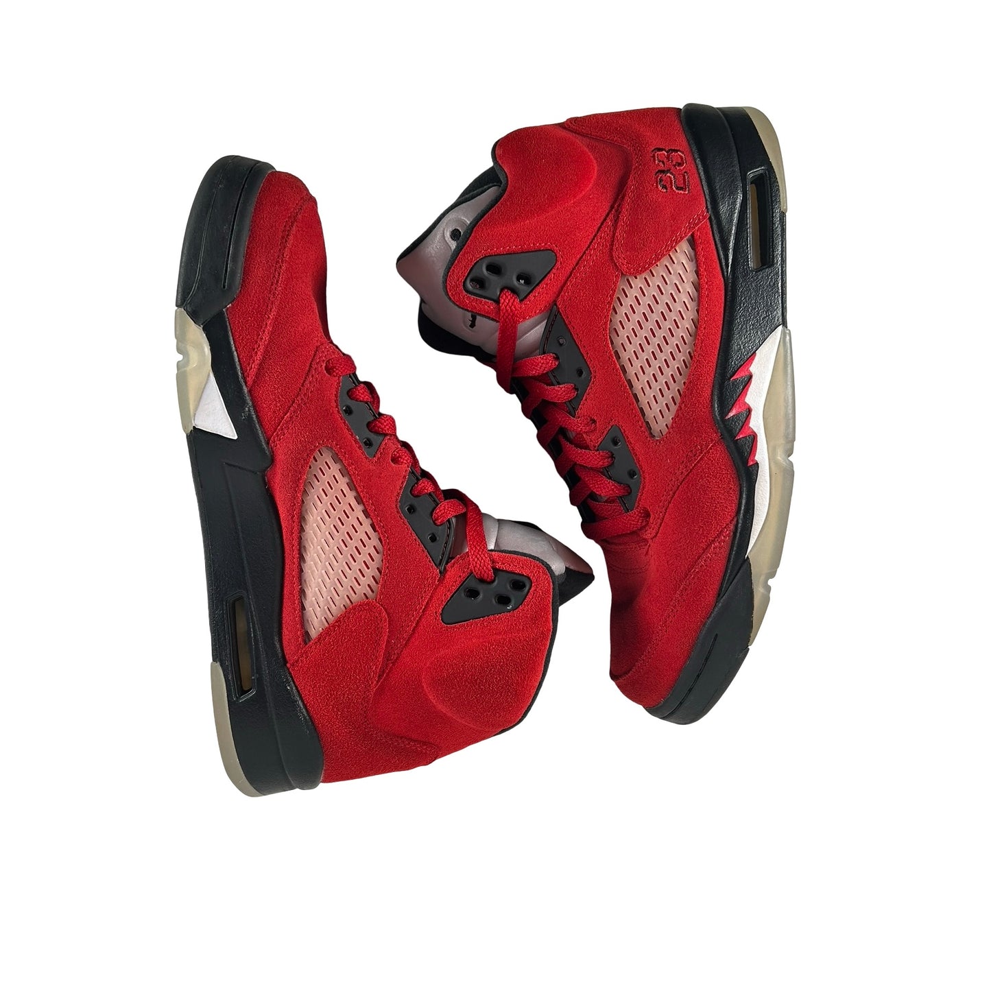 DD0587 600 Jordan 5 Raging Bull Red (2021) [USED] - 9 M (Used2) (No Box2)