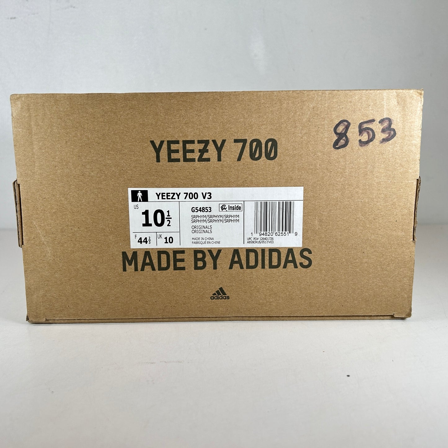 G54853 Adidas Yeezy 700 V3 Safflower [USED]  - 10.5 M (Used)