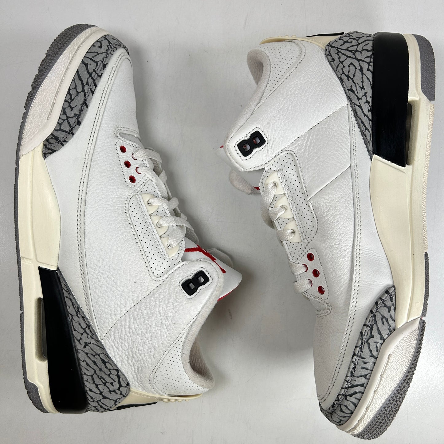 DN3707 100 Jordan 3 Retro White Cement Reimagined [USED] - 10 M (Used8)