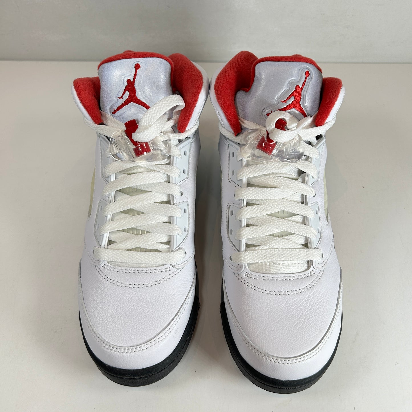 440888 102 Jordan 5 Retro Fire Red Silver Tongue (2020) (GS) [CONDITIONAL]