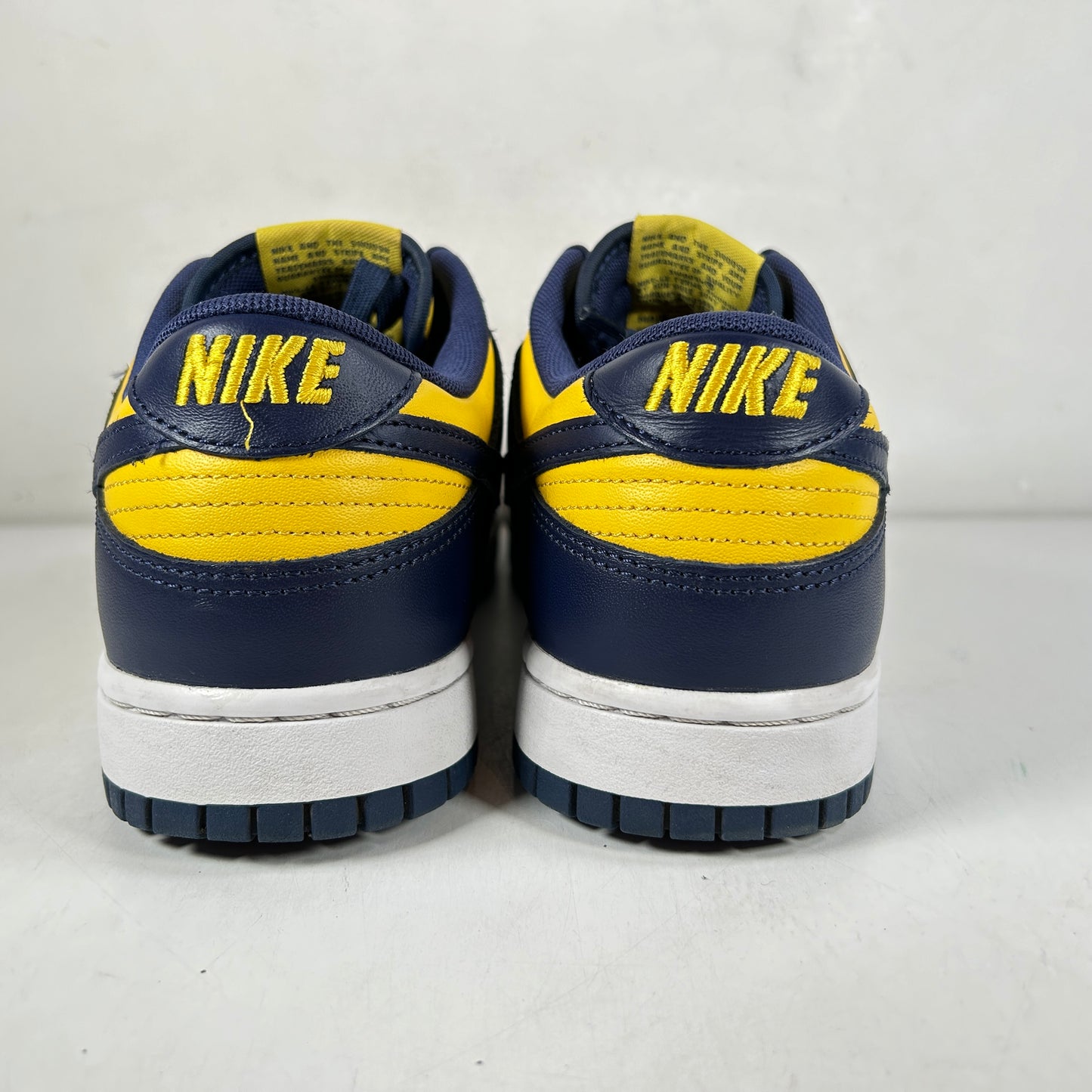 DD1391 700 Nike Dunk Low Michigan (2021) [USED] - 9 M (Used) (No Box)