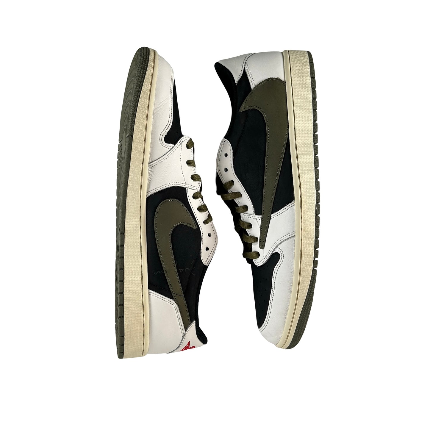 DZ4137 106 Jordan 1 Retro Low OG SP Travis Scott Olive (W) [USED] - 15.5 W (VNDS) (No Box)