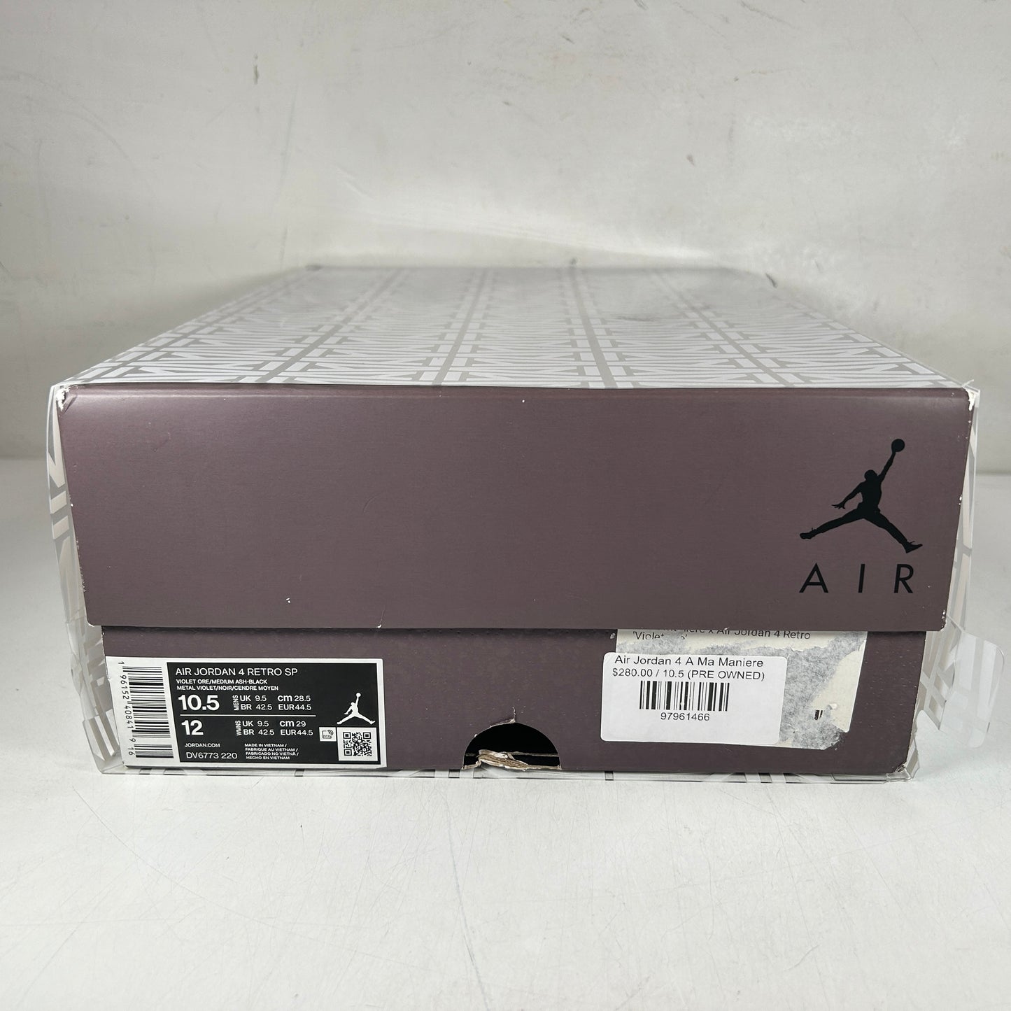 DV6773 220 Jordan 4 Retro A Ma Maniere [USED] - 10.5 M (Used4)