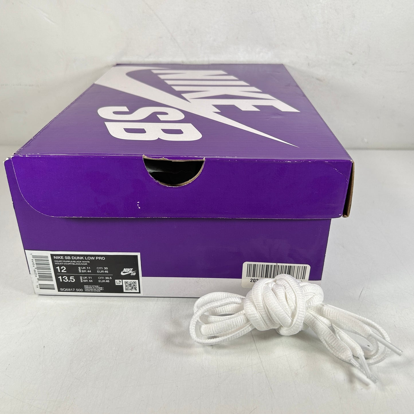 BQ6817 500 Nike SB Dunk Low Court Purple [USED] - 12 M (Used)