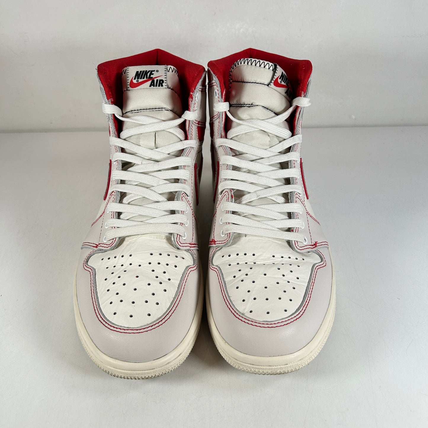 555088 160 Jordan 1 Retro High Phantom Gym Red [USED] - 10.5 M (Used)