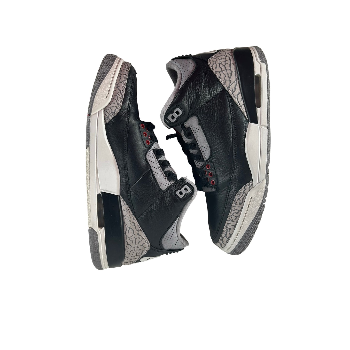 DN3707 010 Jordan 3 Retro Black Cement Reimagined (2024) [USED] - 7 M (Used3)