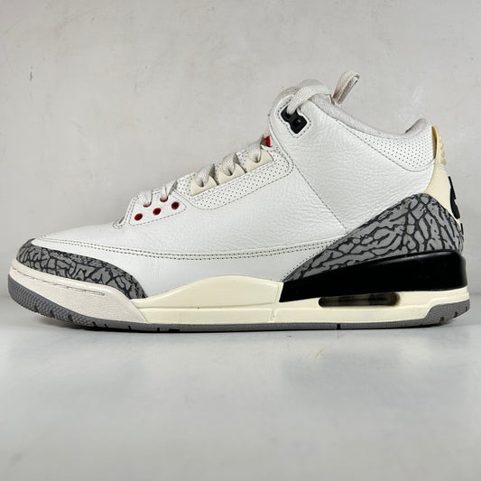 DN3707 100 Jordan 3 Retro White Cement Reimagined [USED] - 13 M (Used3)