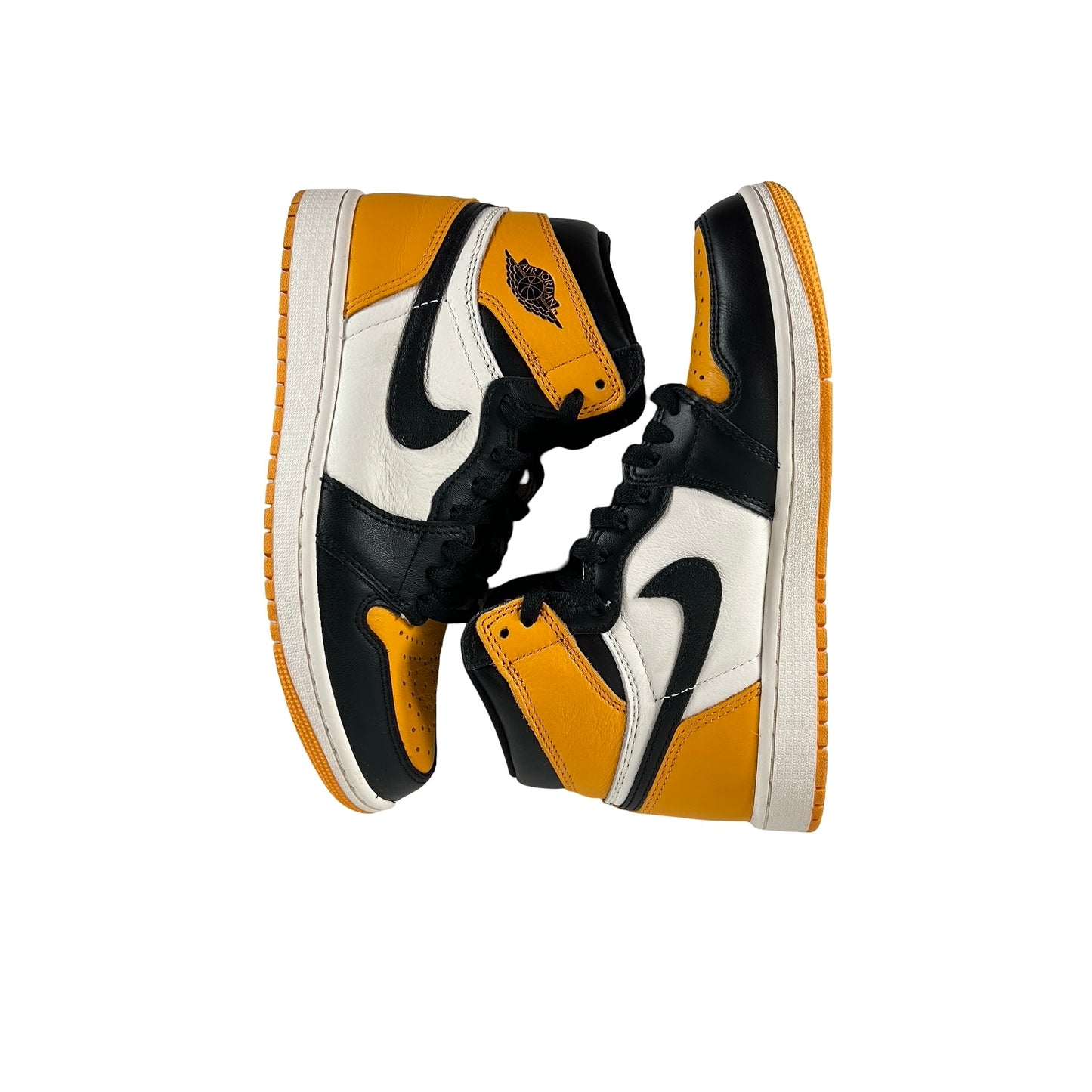 555088 711 Jordan 1 Retro High OG Yellow Toe [USED] - 6.5 M (Used)