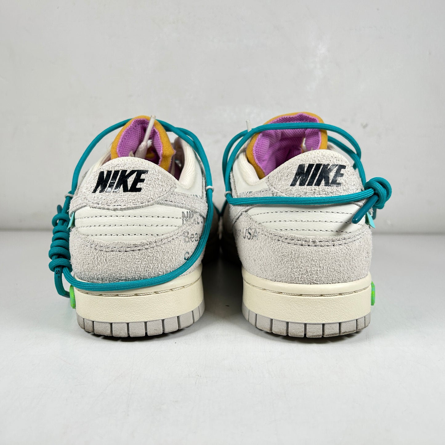 DJ0950 107 Nike Dunk Low Off-White Lot 36 [USED] - 8.5 M (Used)