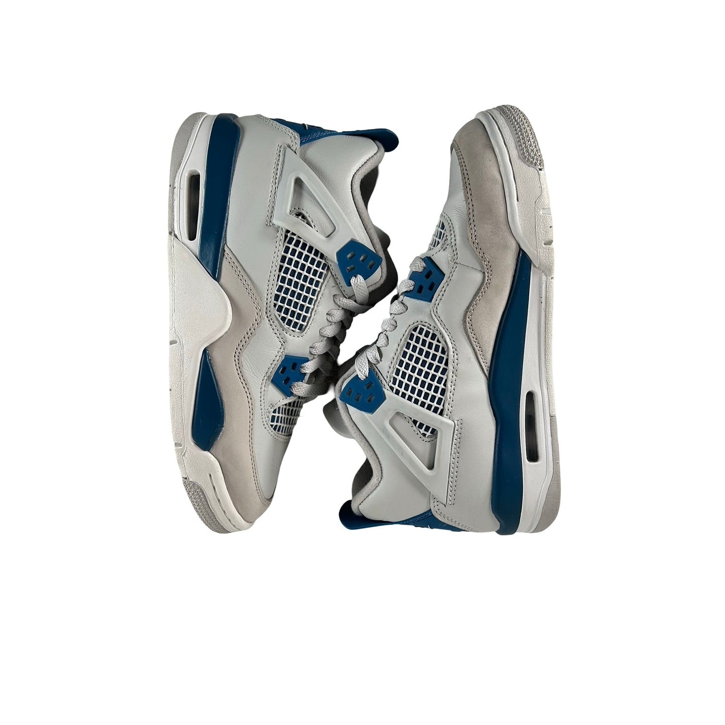 HF4281 141 Jordan 4 Retro Military Blue (2024) (GS) [USED] - 4.5 Y (Used) (No Box)