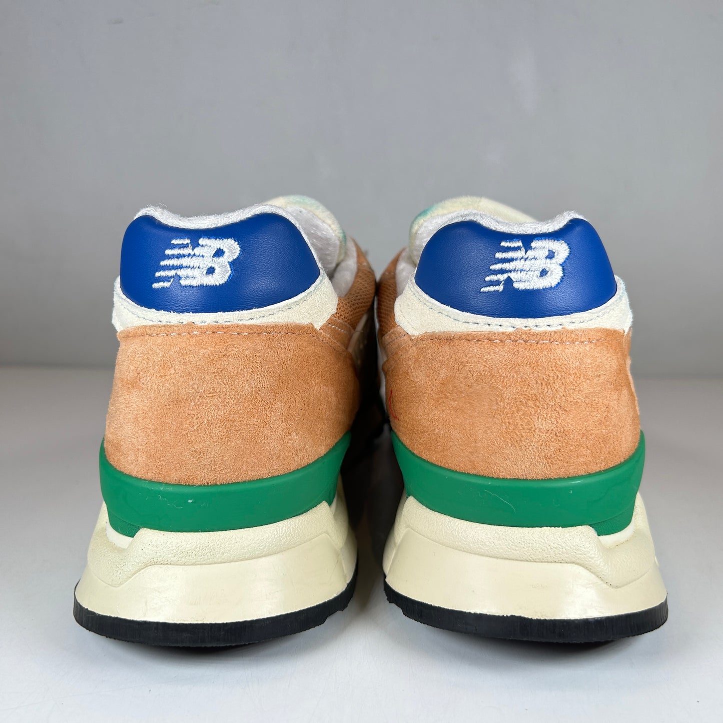 U998OB New Balance 998 MiUSA Teddy Santis Orange Royal [USED] - 11 M (VNDS)