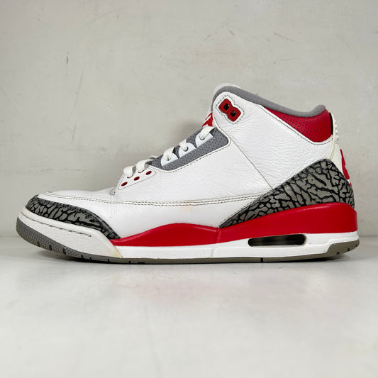 DN3707 160 Jordan 3 Retro Fire Red (2022) [USED] - 11 M (Used2) (No Box)