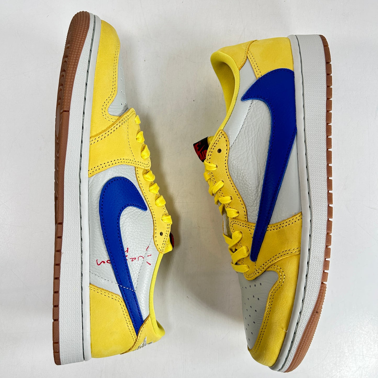 DZ4137 700 Jordan 1 Retro Low OG SP Travis Scott Canary (Women's) [USED] - 11.5 W (VNDS)