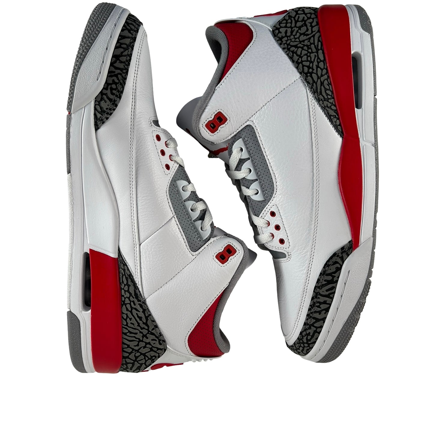 DN3707 160 Jordan 3 Retro Fire Red (2022) [USED] - 14 M (Used)