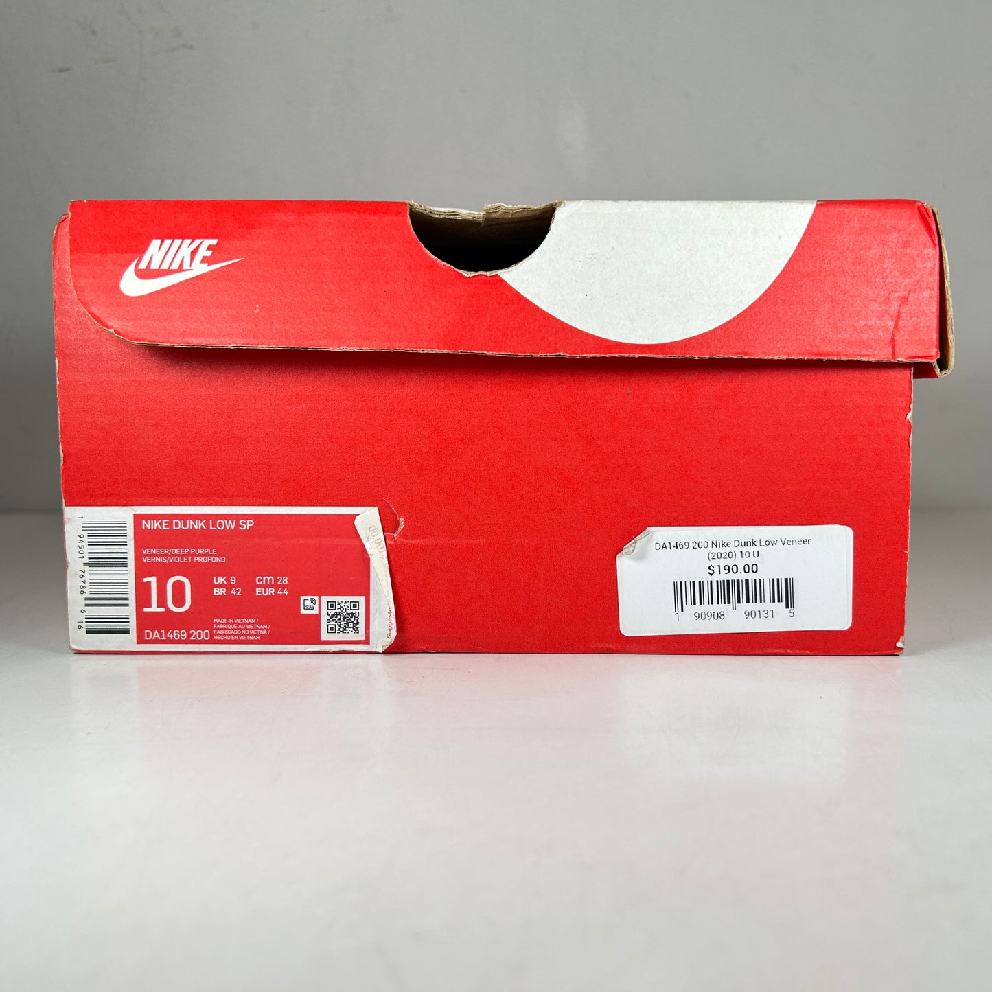 DA1469 200 Nike Dunk Low Veneer (2020) [USED] - 10 M (Used)