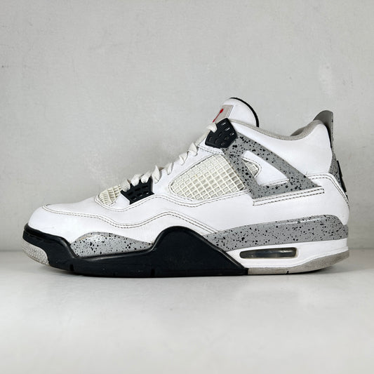 840606 192 Jordan 4 White Cement [USED] - 9 M (Used2)