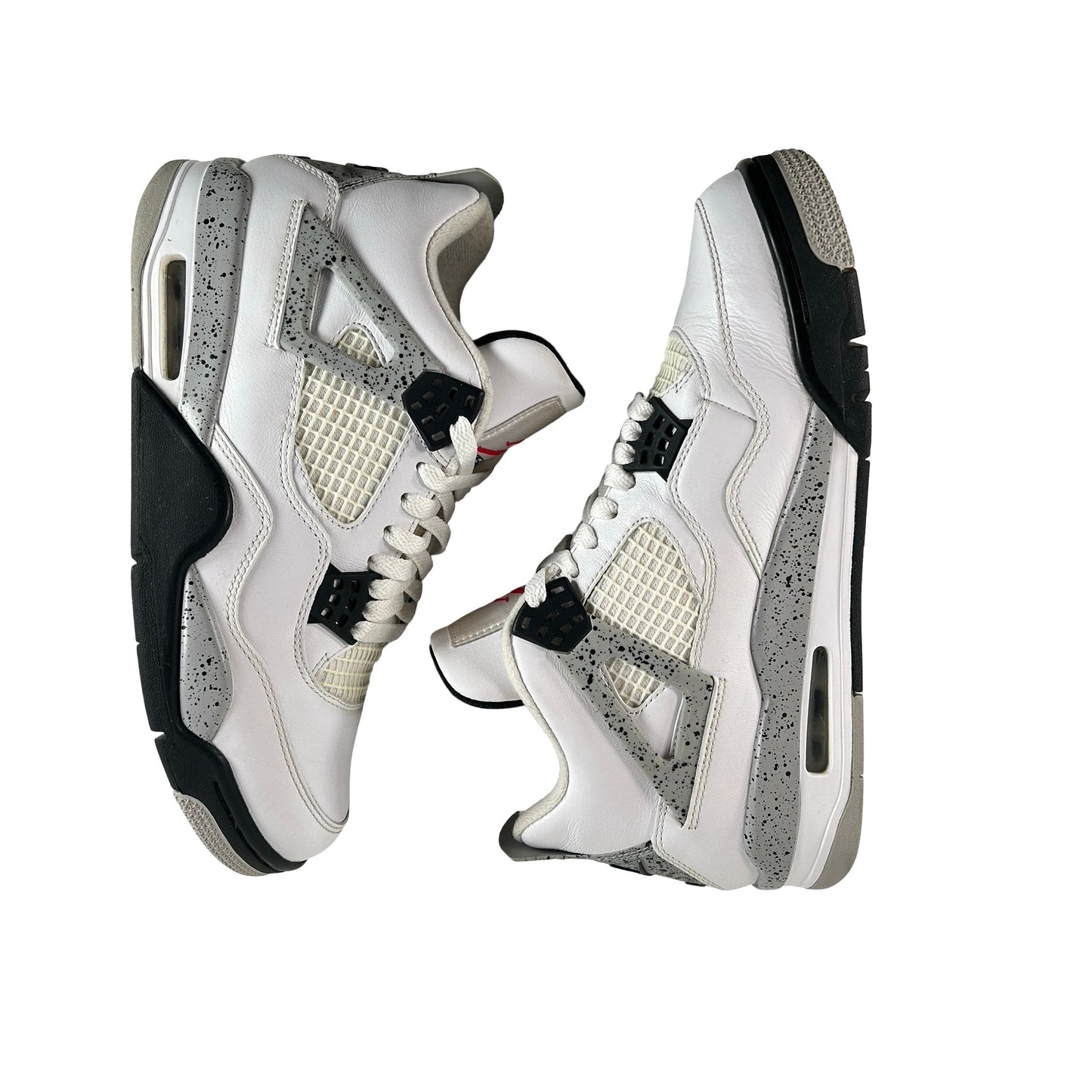 840606 192 Jordan 4 White Cement [USED] - 8 M (Used3)