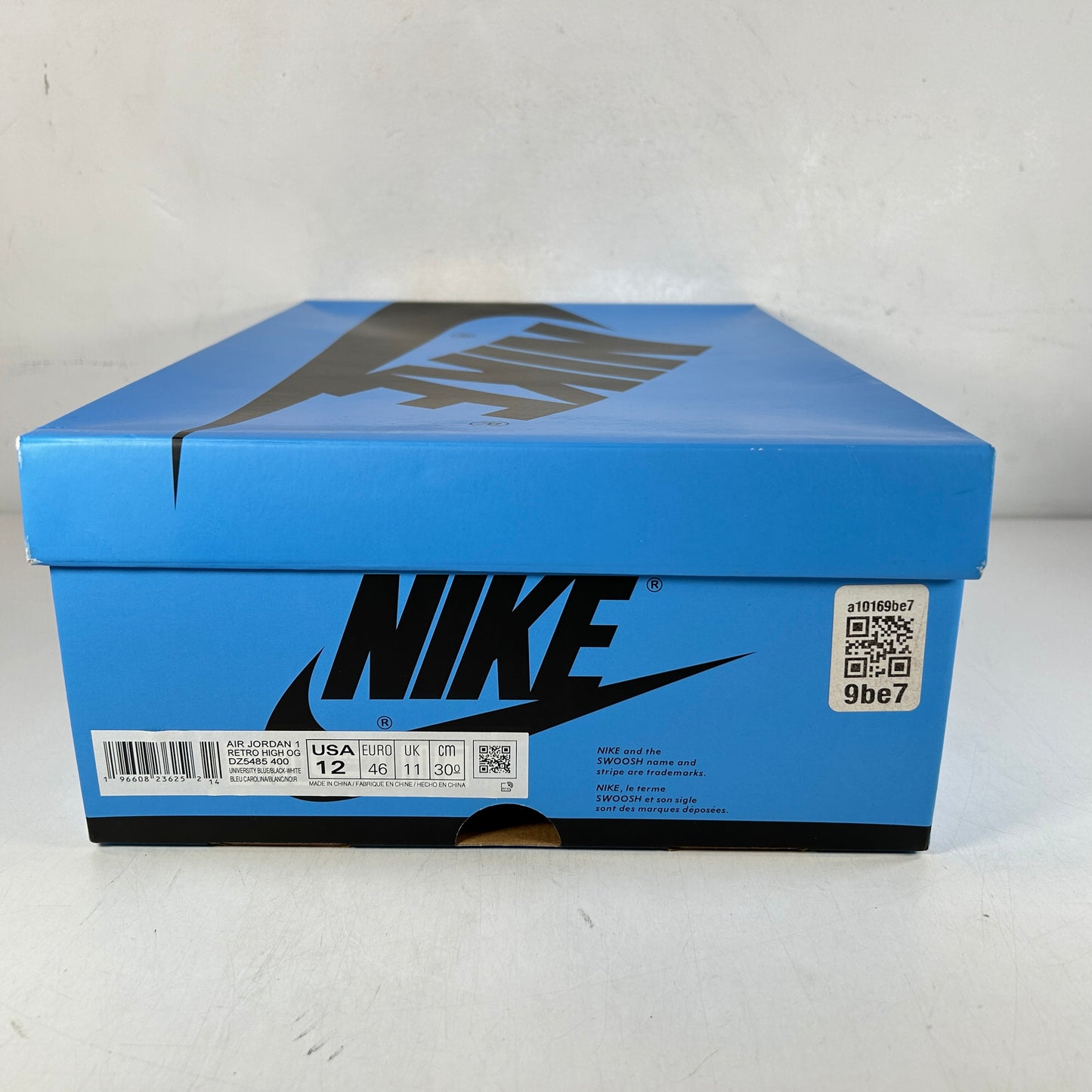 DZ5485 400 Jordan 1 Retro High OG UNC Toe [USED] - 12 M (Used)