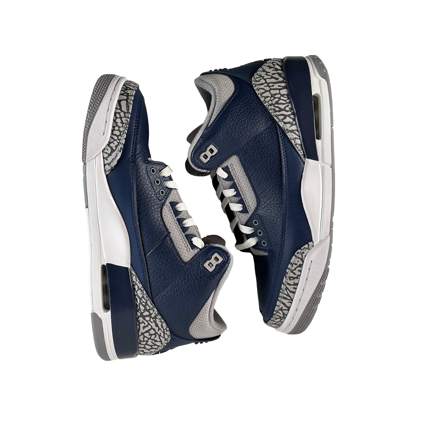 CT8532 401 Jordan 3 Georgetown [USED] - 9 M (Used2)