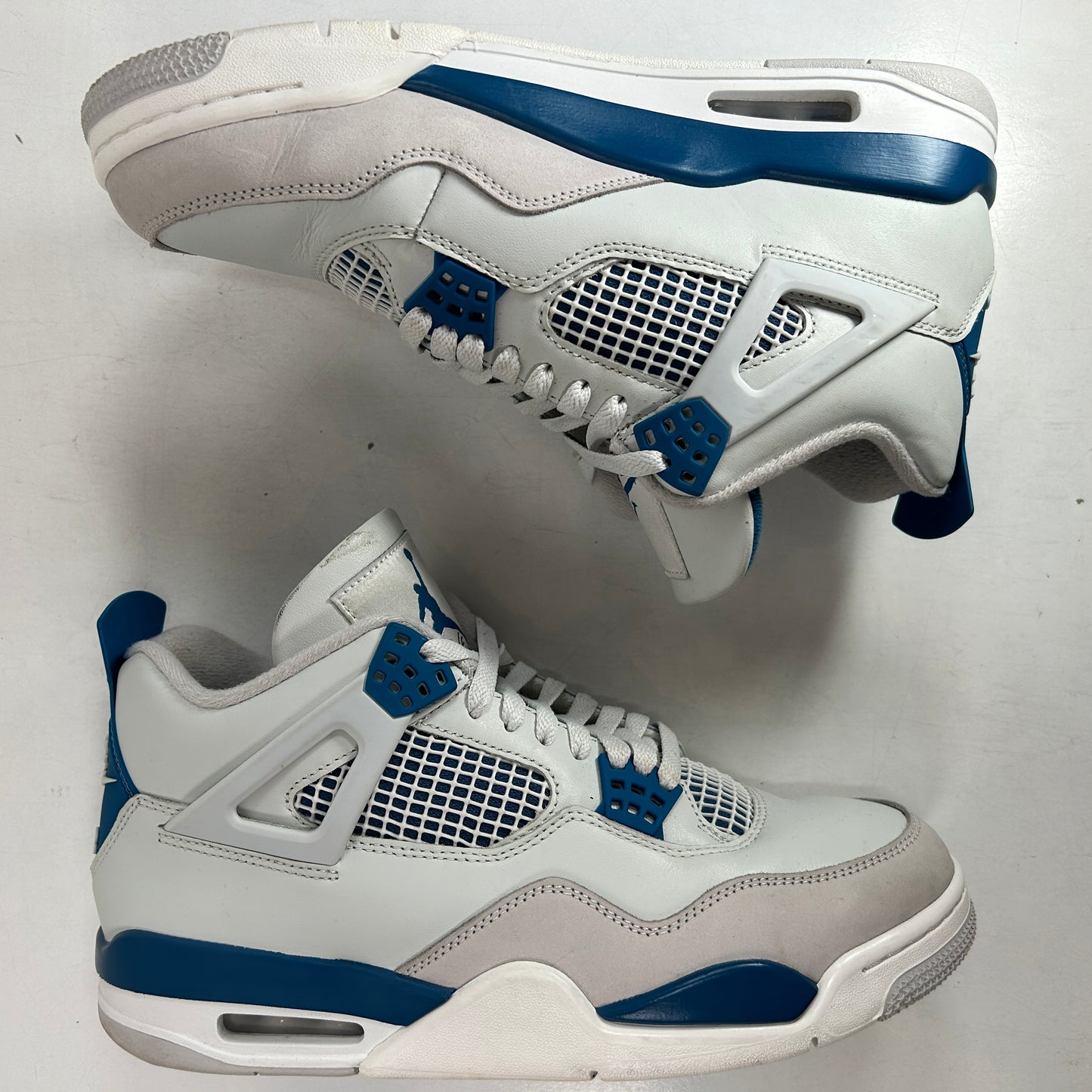 FV5029 141 Jordan 4 Retro Military Blue (2024) [USED] - 9.5 M (Used) (No Box)