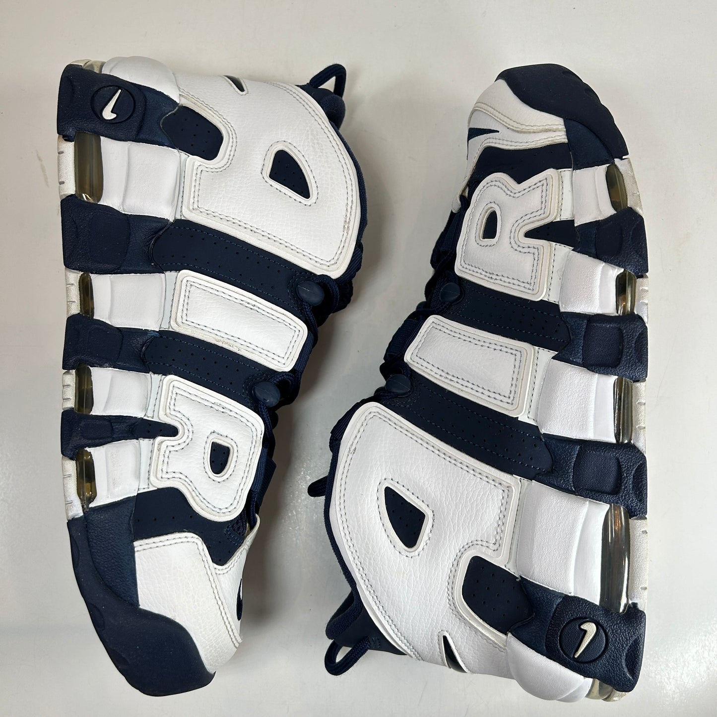 414962 104 Nike Air More Uptempo Olympic (2016/2020) [USED] - 11.5 M (Used) (Replace Box)