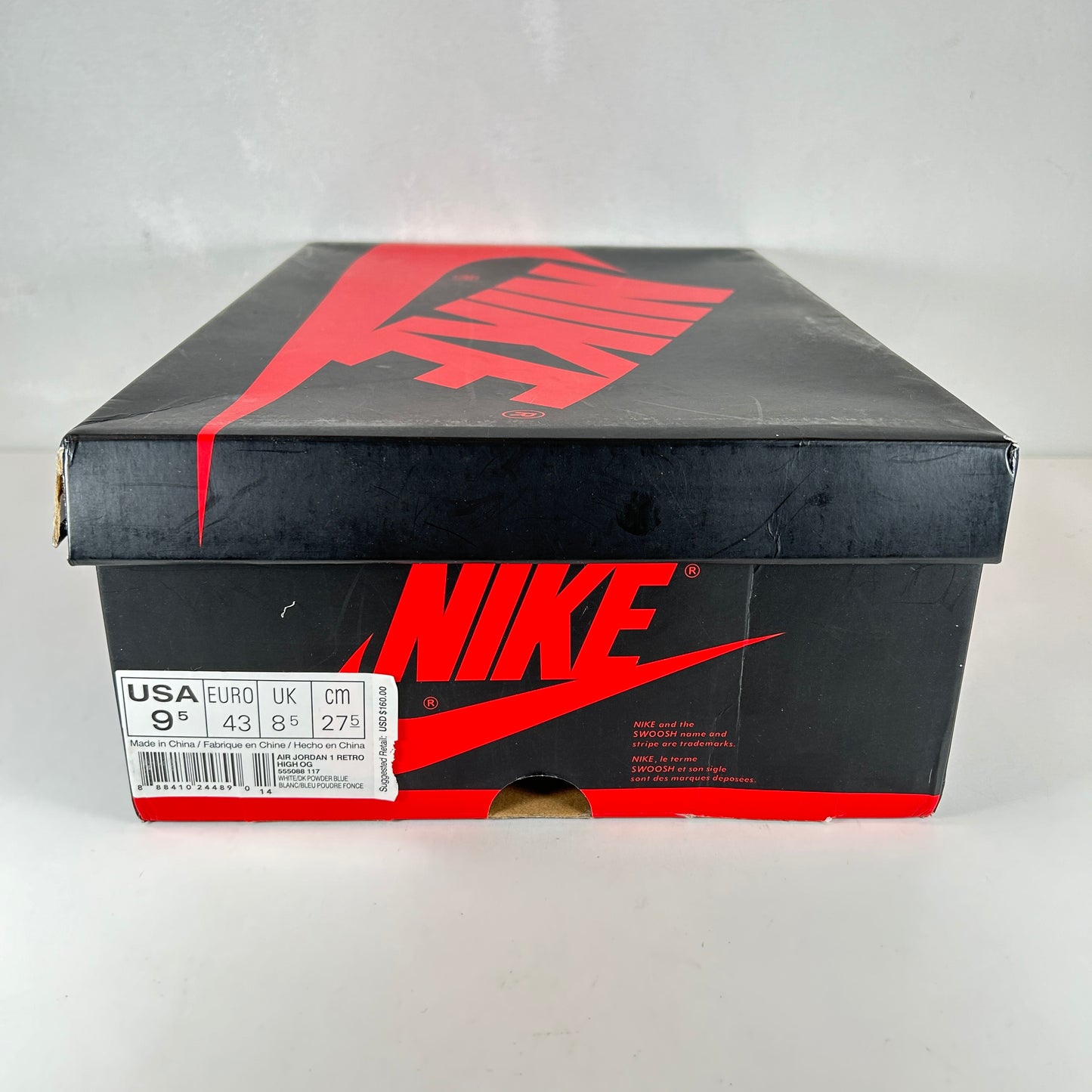 555088 117 Jordan 1 Retro High OG UNC [USED] - 9.5 M (Used)