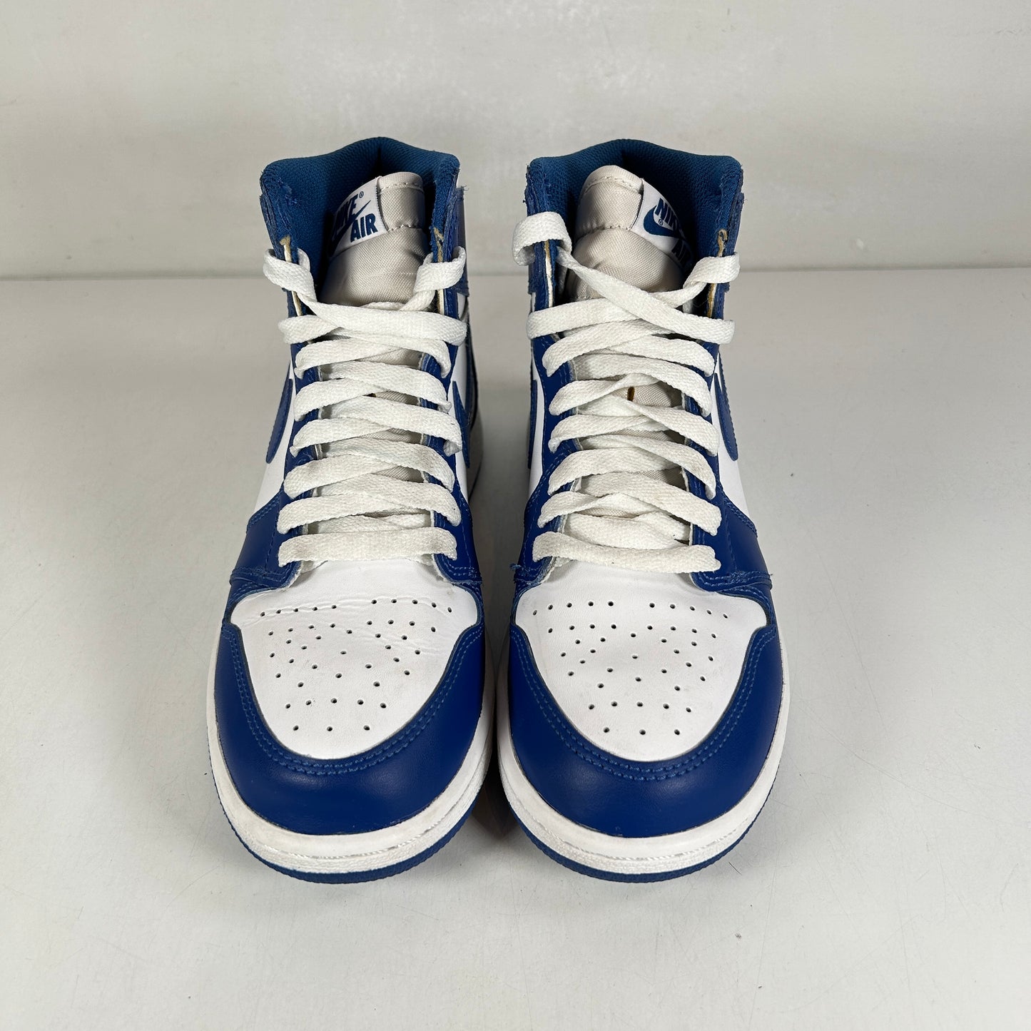 575441 127 Jordan 1 Retro Storm Blue (GS) [USED] - 5.5 Y (Used) (No Box)
