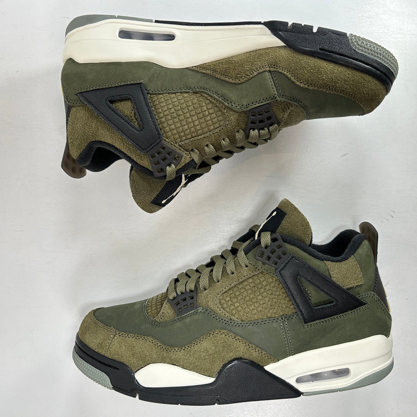 FB9927 200 Air Jordan 4 Craft Medio Oliva