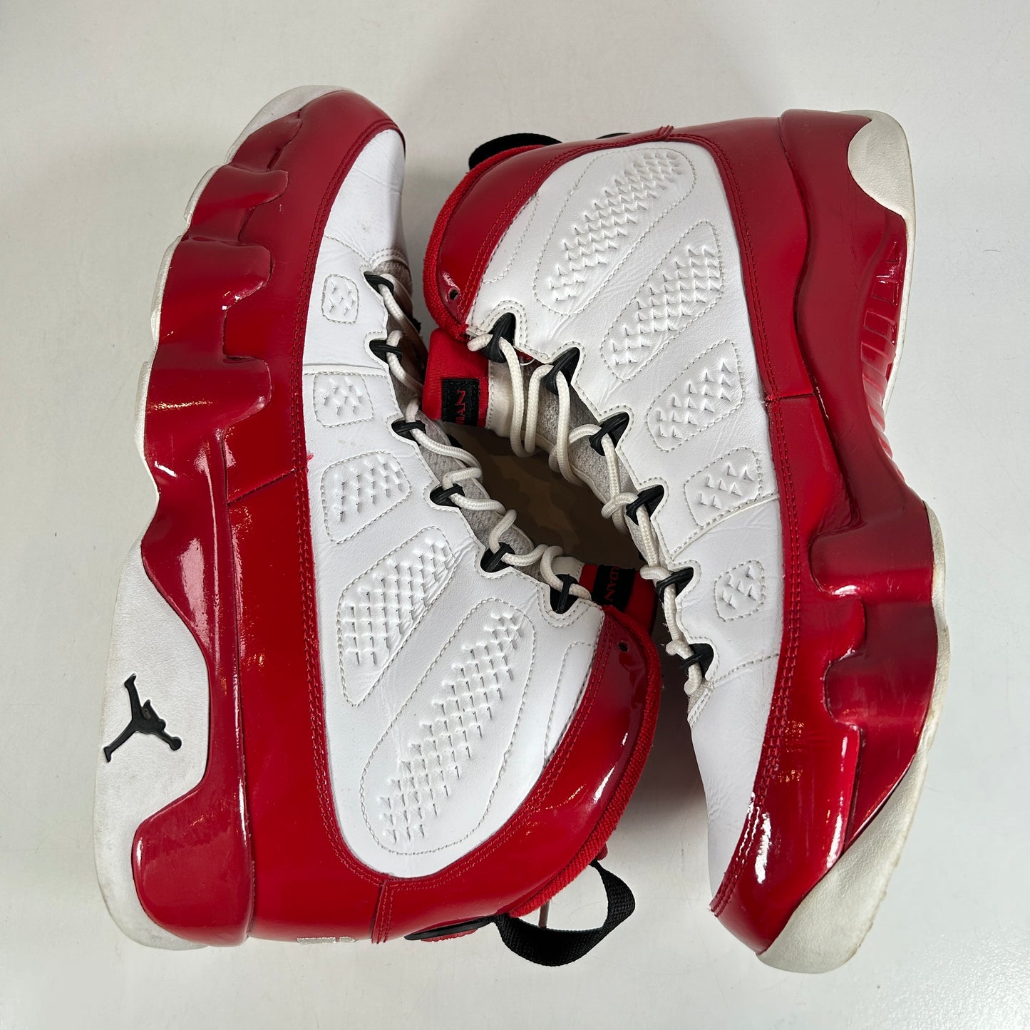 302370 160 Jordan 9 Retro White Gym Red [USED] - 12 M (Used) (Replace Box)