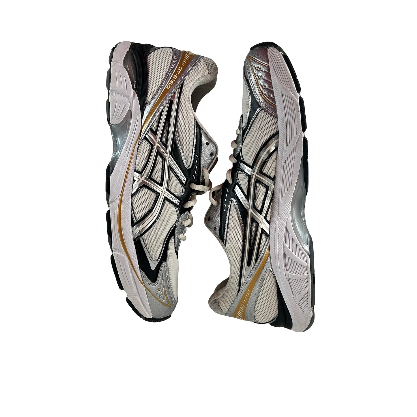 1203A320 100 ASICS GT-2160 Cream Pure Silver Gold [USED] - 12 M (Used)