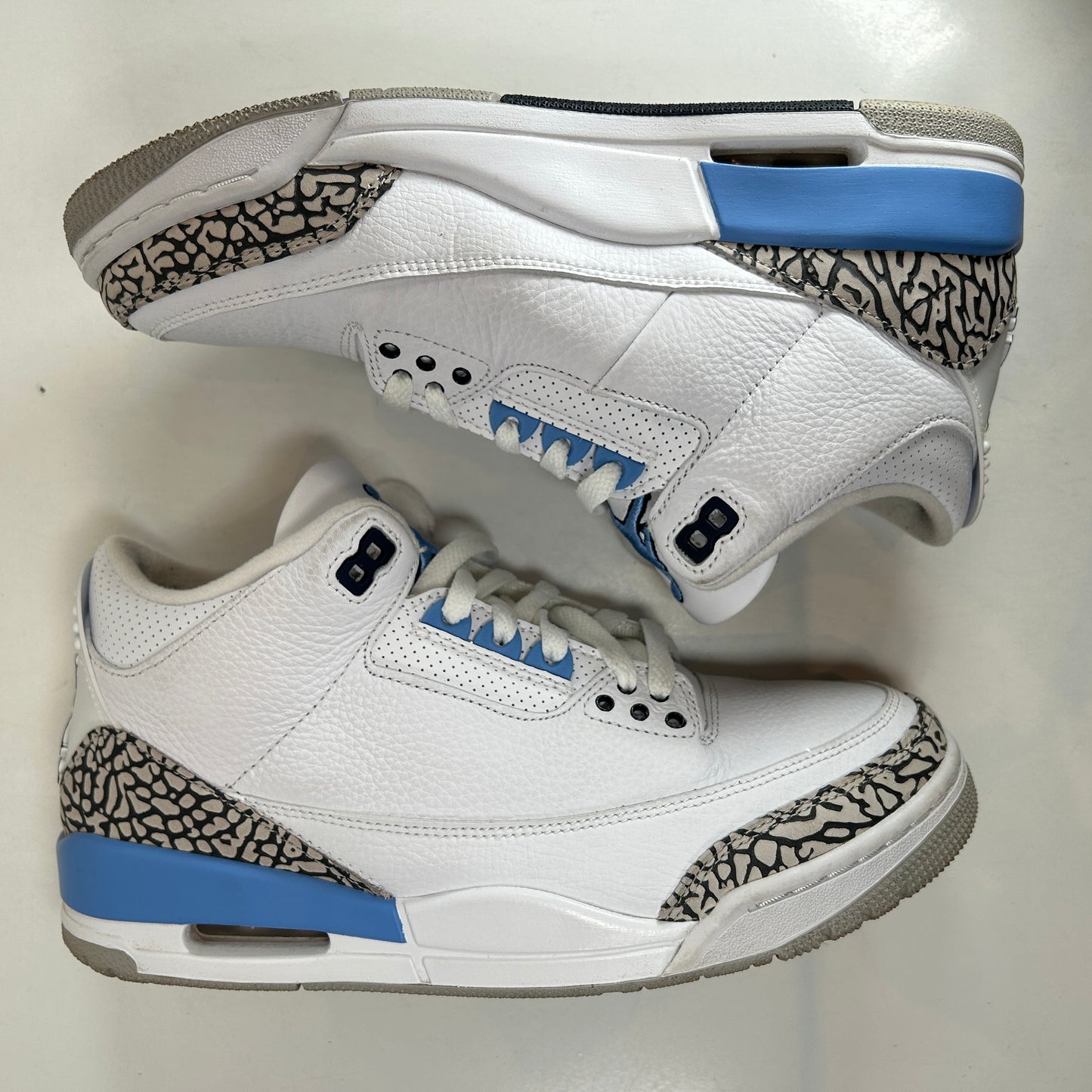 CT8532 104 Jordan 3 Retro UNC (2020) [USED] - 8.5 M (Used)