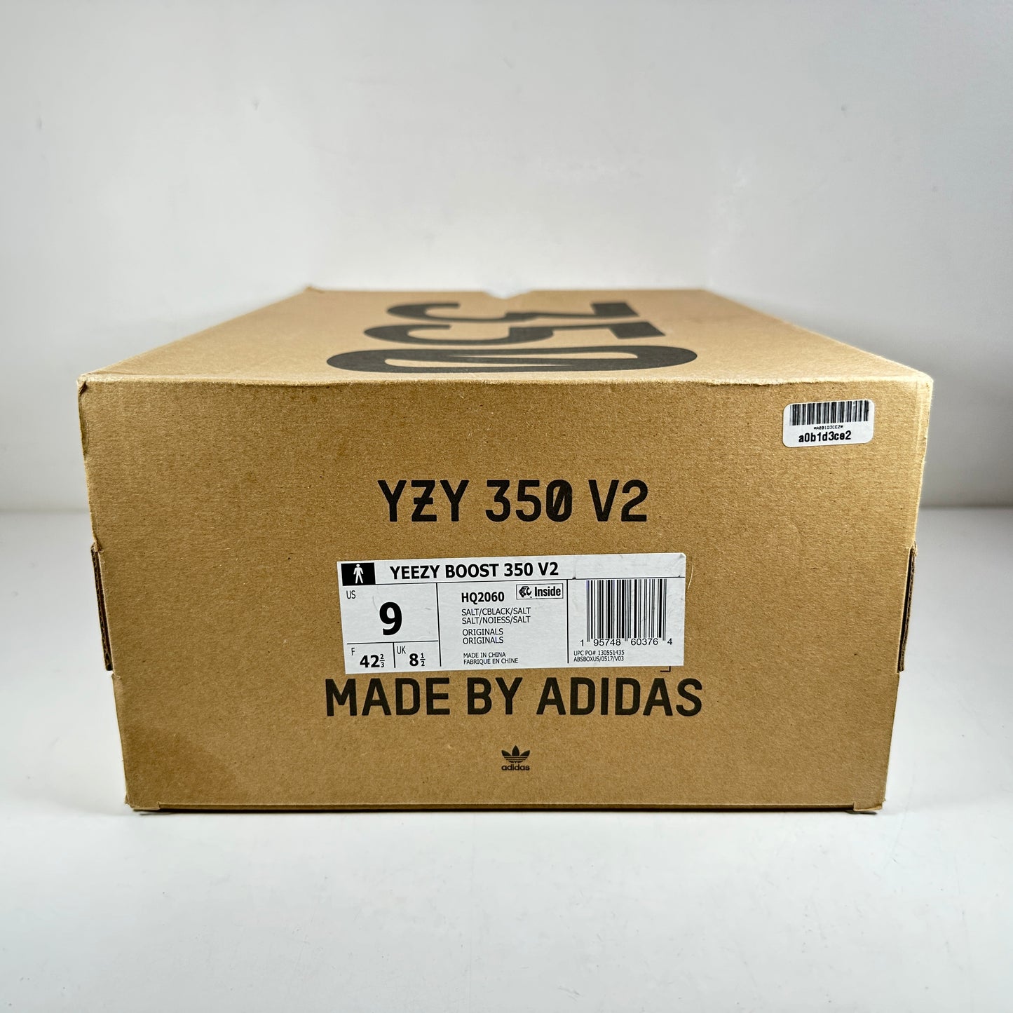 HQ2060 adidas Yeezy Boost 350 V2 Salt [USED] - 9 M (Used)