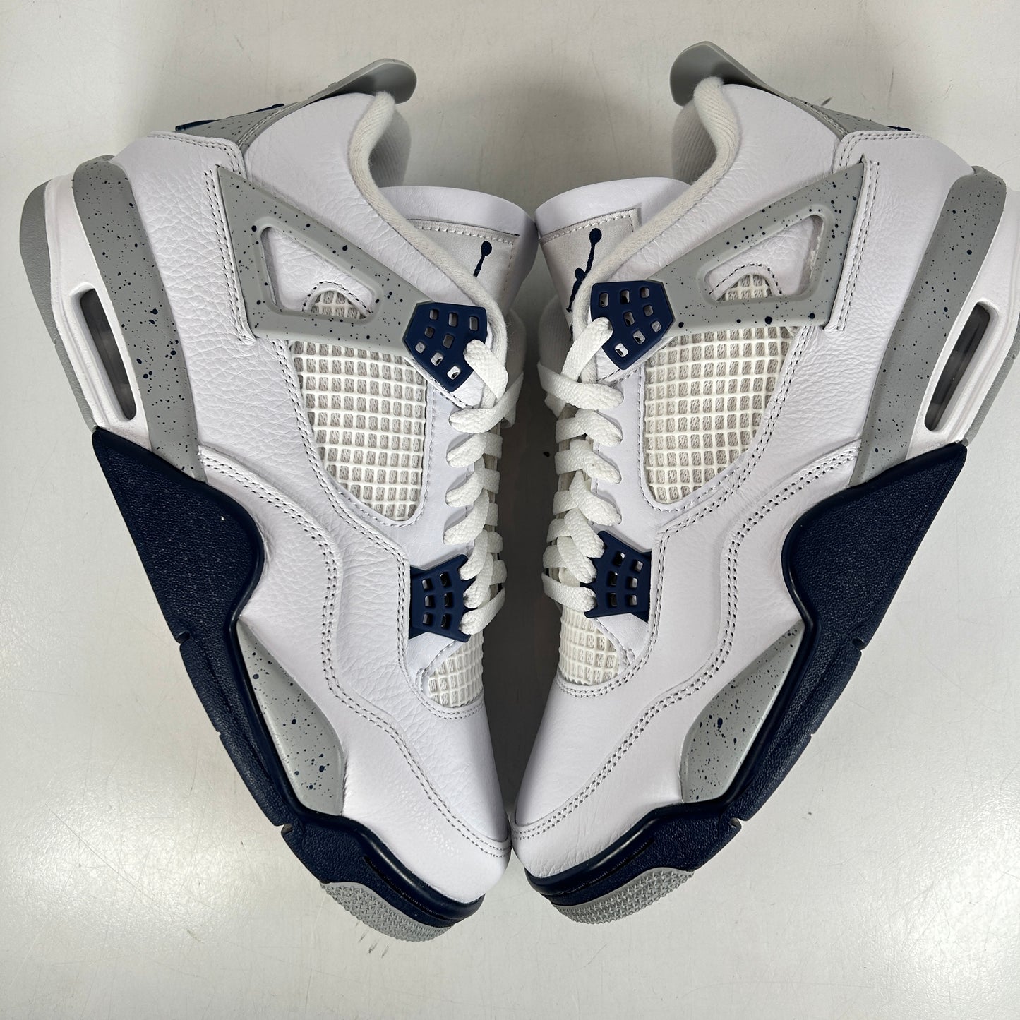 DH6927 140 Jordan 4 Retro Midnight Navy [CONDITIONAL] - 9.5 M (Yellowing)