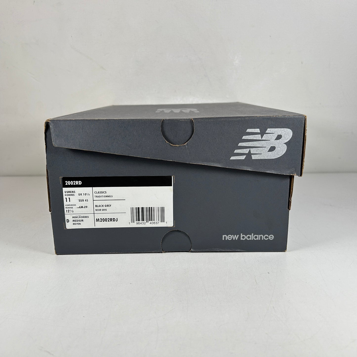M2002RDJ New Balance 2002R Protection Pack Black Grey [USED] - 11 M (Used)