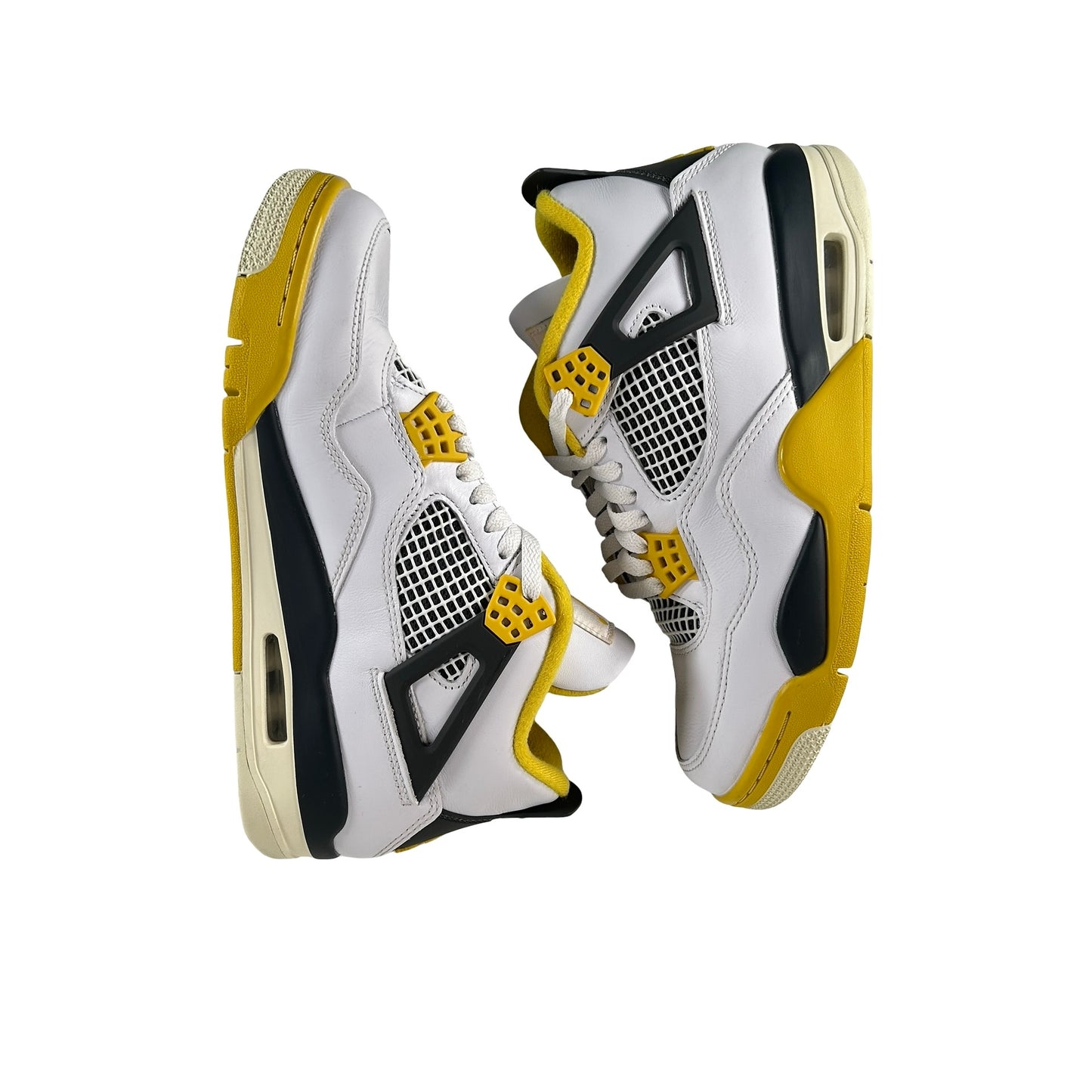 AQ9129 101 Jordan 4 Retro Vivid Sulfur (Women's) [USED] - 9 W (Used)