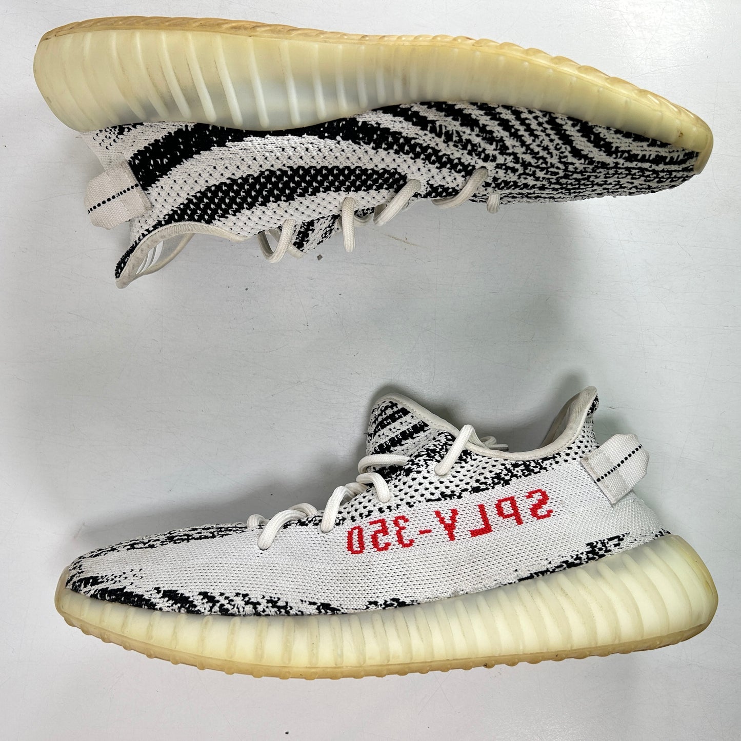 CP9654 Yeezy 350 V2 Zebra [USED] - 10 M (Used) (No Box)