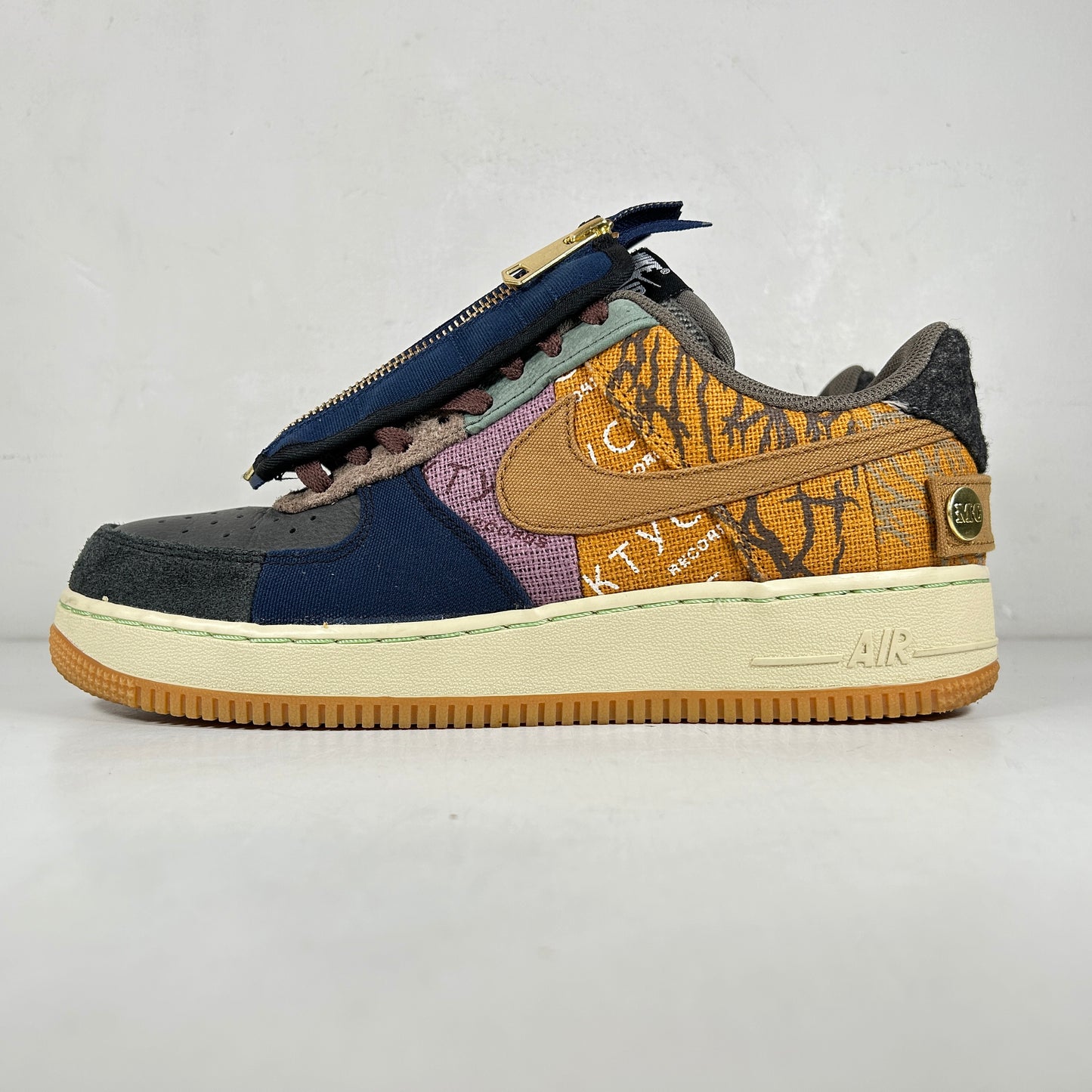 CN2405 900 Nike Air Force 1 Low Travis Scott Cactus Jack [USED] - 8.5 M (Used2)