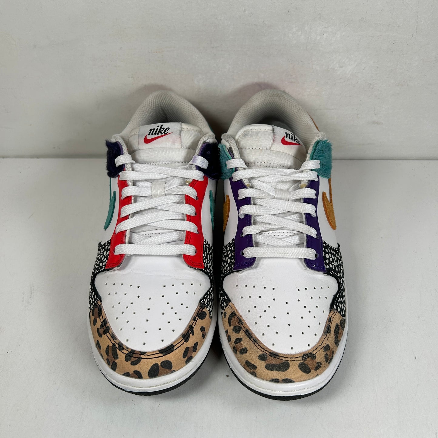 DN3866 100 Nike Dunk Low Safari Mix [USED] - 8 W (Used)