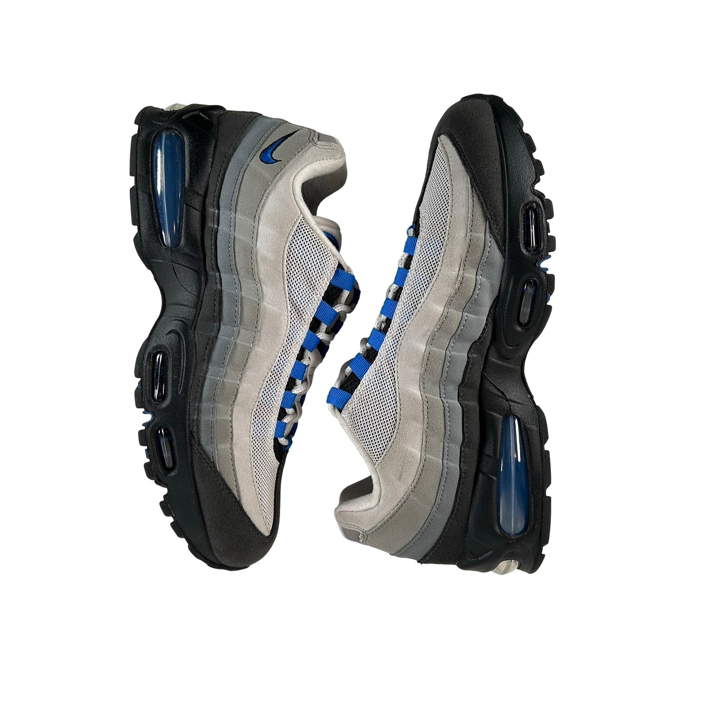 IM7410 100 Nike Air Max 95 OG Big Bubble Blue Spark [USED] - 9 M (Used)
