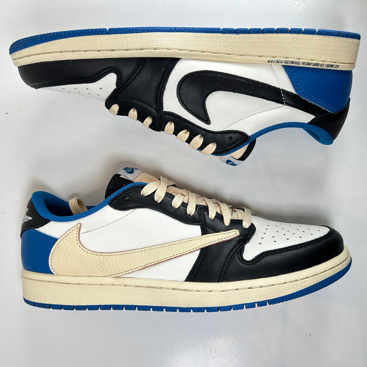 DM7866 140 Jordan 1 Low Fragment x Travis Scott [USED] - 10 M (VNDS2)