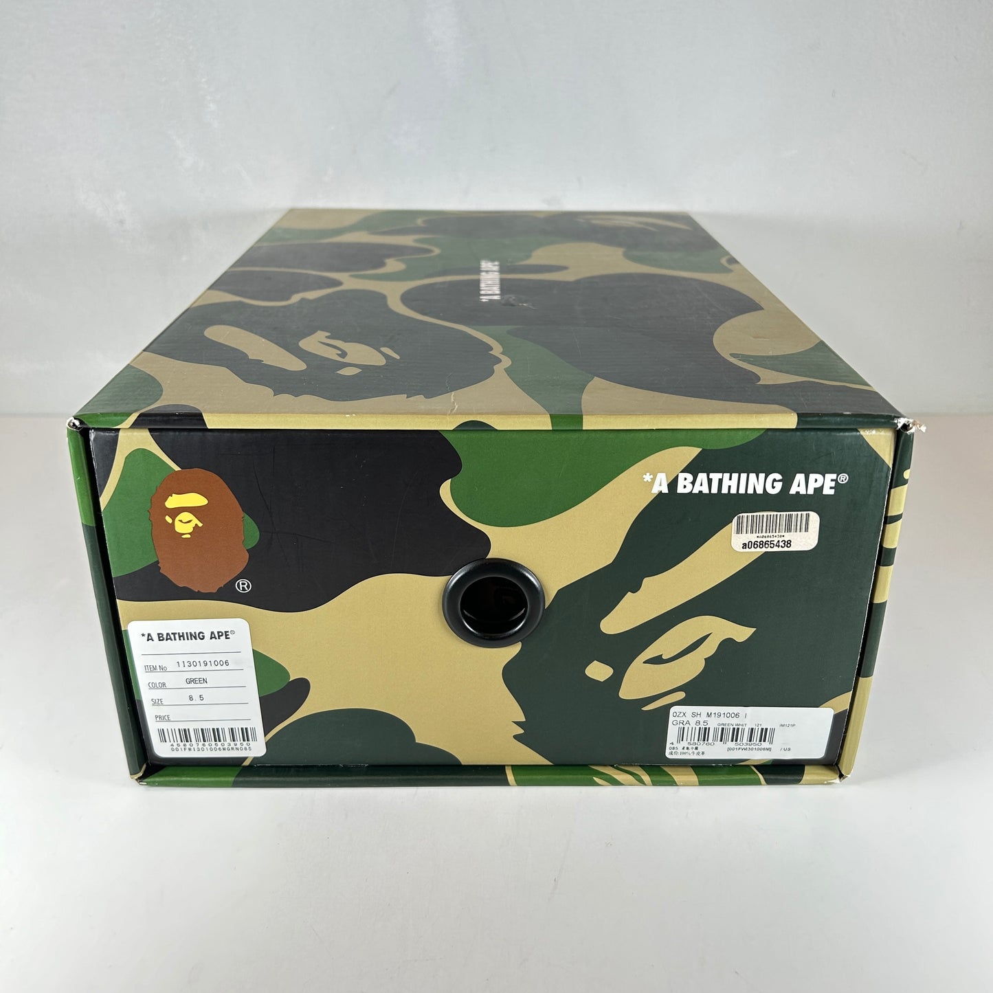 A Bathing Ape Bape SK8 Sta ABC Camo Green (2022) [USED] - 8.5 M (Used)