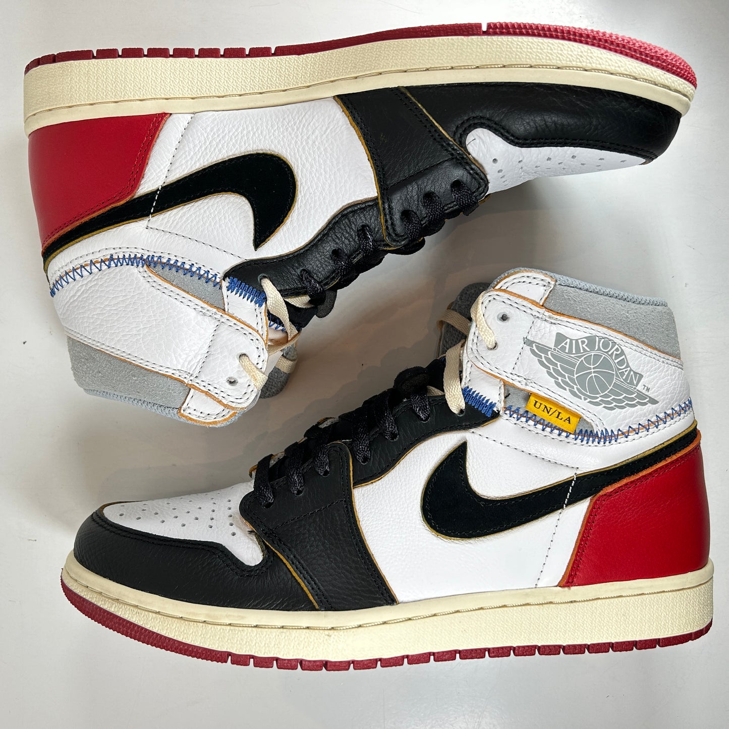 BV1300 106 Jordan 1 Union Black Toe [USED] - 10 M (Used)